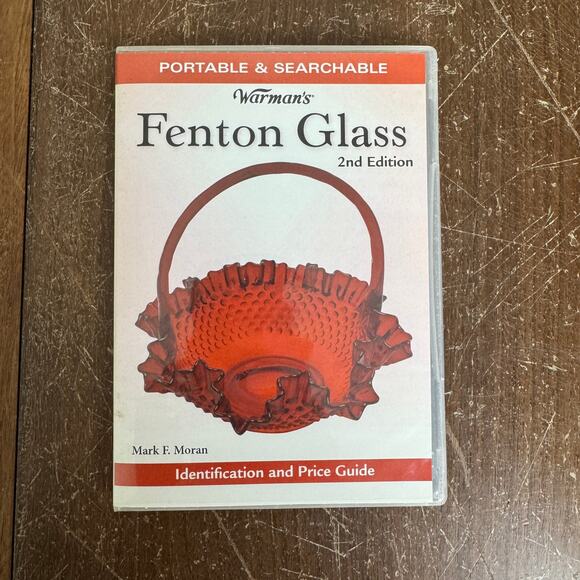 Warman's Fenton Glass Mark‎ Moran CD Case 2nd Edition Pricing Identification - Picture 1 of 6